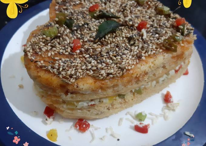 Masoor Dal Paneer Stuffed Dhokla