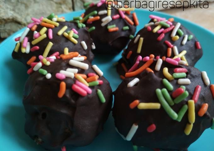 Recipe: Appetizing Bola Bola Brownies Coklat