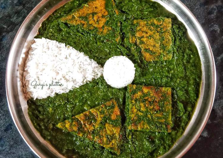 How to Prepare Homemade Spinach Omelette Curry
