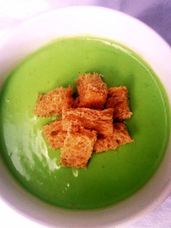 A picture of Avocado Soup.
