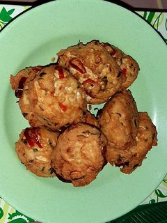 Foto resep Perkedel tahu pedas