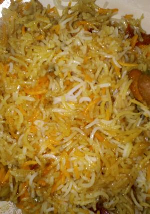 A picture of Chicken Biryani #Kokab&Cookpad.
