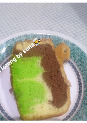 Foto resep 20..Bolu Loreng