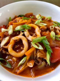 Foto resep Cumi Asam Manis Pedas