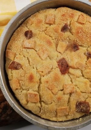 Zdjęcie przepisu Focaccia z ziemniaków nadziewana.