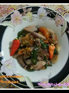 Foto resep Oseng Cumi Asin Pedas (15#)