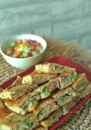 Foto resep Martabak telur bumbu kari