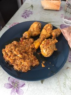 Una foto de Guiso de pollo