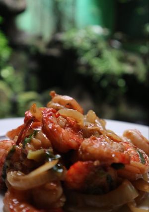 Foto resep Udang goreng mentega