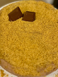 Una foto de Tarta Milka cheesecake facilísima y sin horno