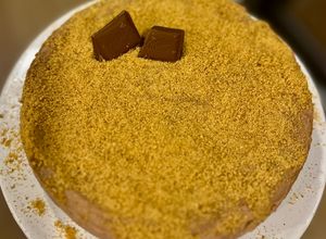 Foto principal de Tarta Milka cheesecake facilísima y sin horno
