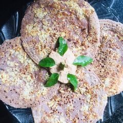 Ragi baby corn dosa A picture of Ragi baby corn dosa.