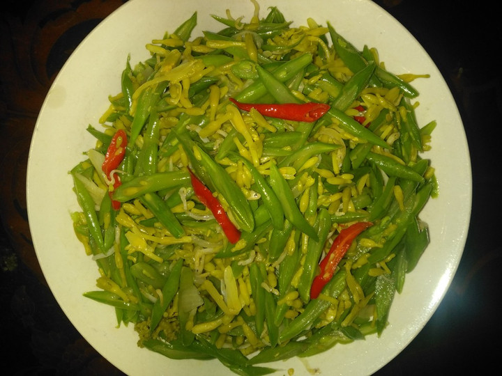 Cara Gampang Membuat Tumis buncis bunga pepaya Anti Gagal