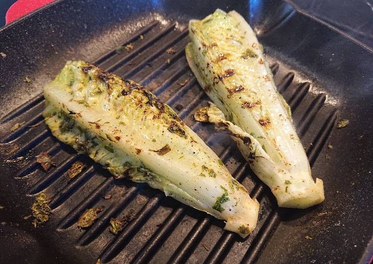 Simple Way to Make Any-night-of-the-week Grilled Romaine