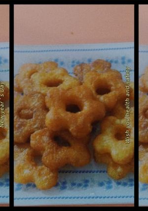 عکسی از دستور پفک خانگی