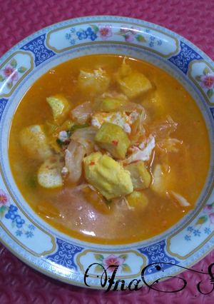 Foto resep Sup Tahu Pedas