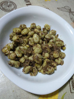 Una foto de Habitas con morcilla con thermomix