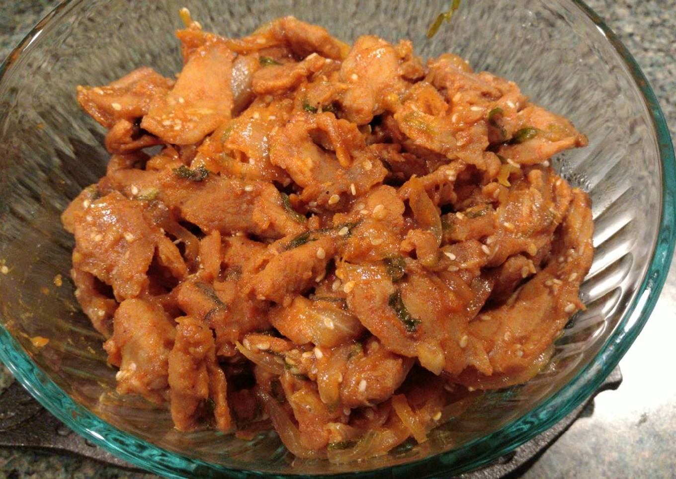 Spicy Pork Bulgogi