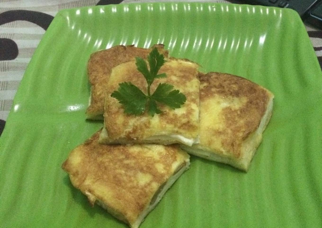 Roti panggang ala rumahan