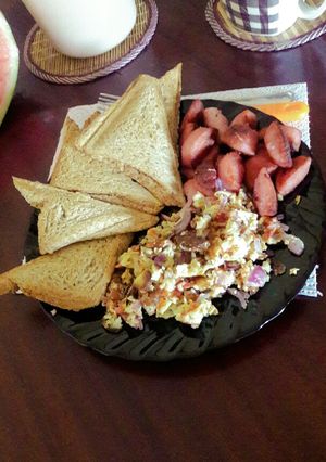 A picture of Buildly breakfast.