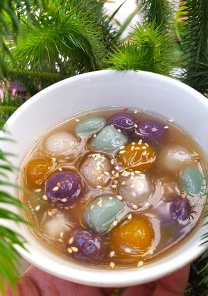 Hình của món Chè khoai dẻo.