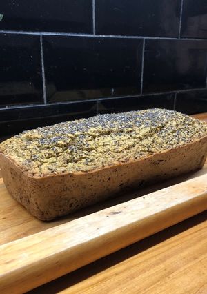 Una foto de Pan proteico de lentejas 🍞
