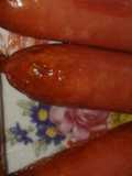 Smokie served with kachumbali