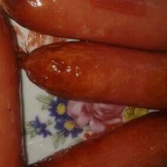 A picture of Smokie served with kachumbali.