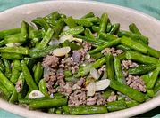 Gambar buncis minced beef