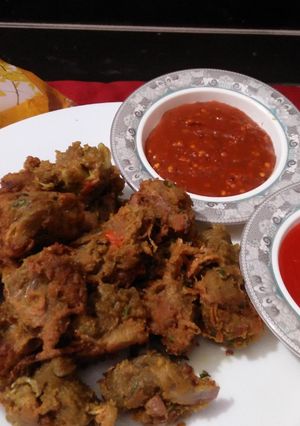 A picture of Mince pakore #CookpadApp.