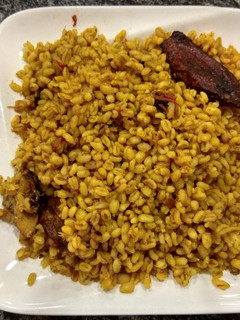 A picture of Jollof Bulgur.