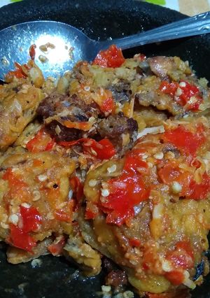 Foto resep Ayam kampung geprek limau kuit