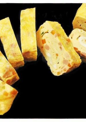 Hình của món Trứng cuộn.