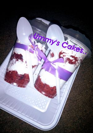 A picture of Redvelvet triffle 1.