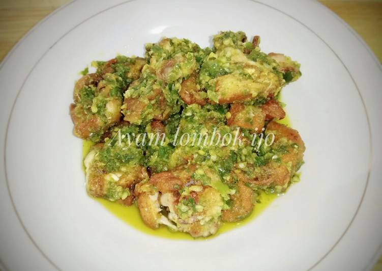 Resep Ayam Lombok Ijo oleh dyahilda - Cookpad
