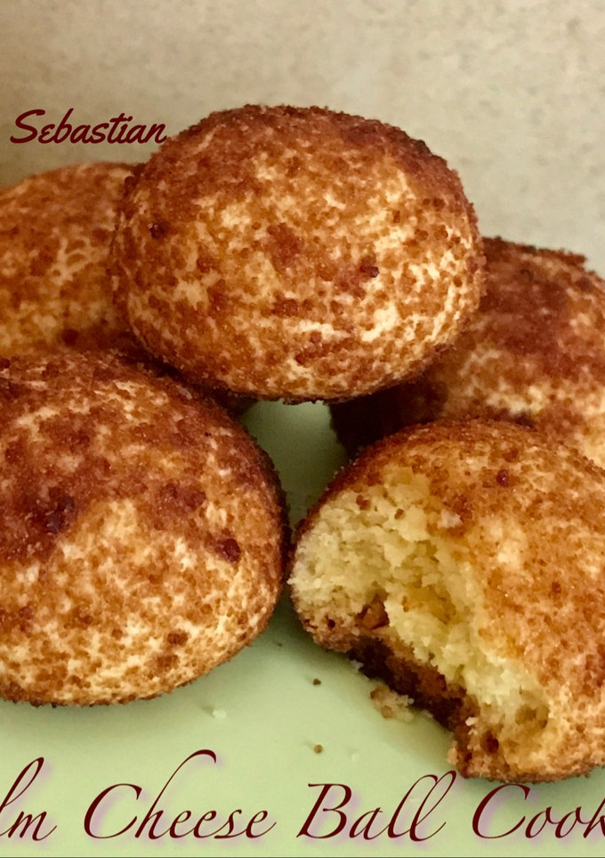 Foto resep Palm Cheese Ball Cookies
