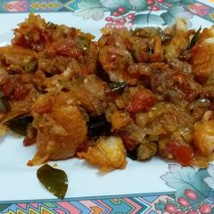 A picture of Basa Fish in Sindhi Style.