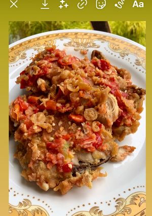 Foto resep Ayam geprek simple