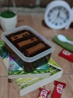 Foto resep Puding Coklat Kitkat Oreo