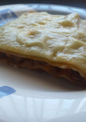 Una foto de Lasaña casera con pasta al huevo desde 0