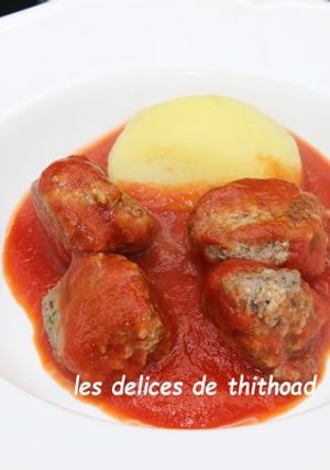 Une photo de Boulettes de boeuf à la ricotta