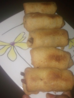 A picture of Minced meat roll.