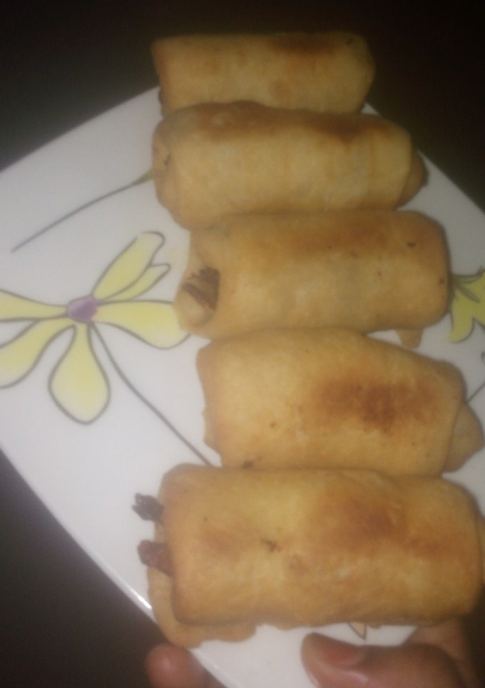 A picture of Minced meat roll.