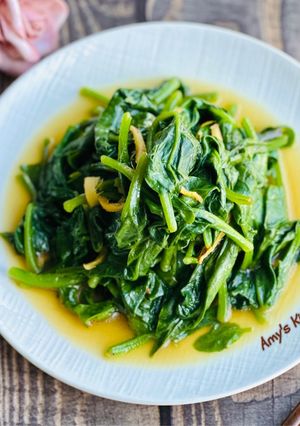 皇宮菜炒薑絲 的食譜成品照片