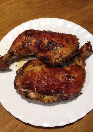 A picture of Oven Baked Chicken Thigh.