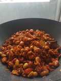 Teri kacang pedas manis (spicy anchovy peanut)
