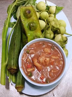 รูปของ น้ำพริกขยำกุ้งสด