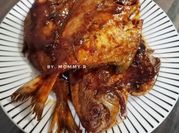 Gambar bawal bakar teflon