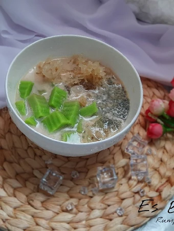 Langkah Mudah untuk Membikin Resep Es Bongko Rumput Laut (khas pontianak) yang Uenak Anti Ribet, Lezat
