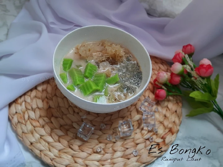 Langkah Mudah untuk Membikin Resep Es Bongko Rumput Laut (khas pontianak) yang Uenak Anti Ribet, Lezat